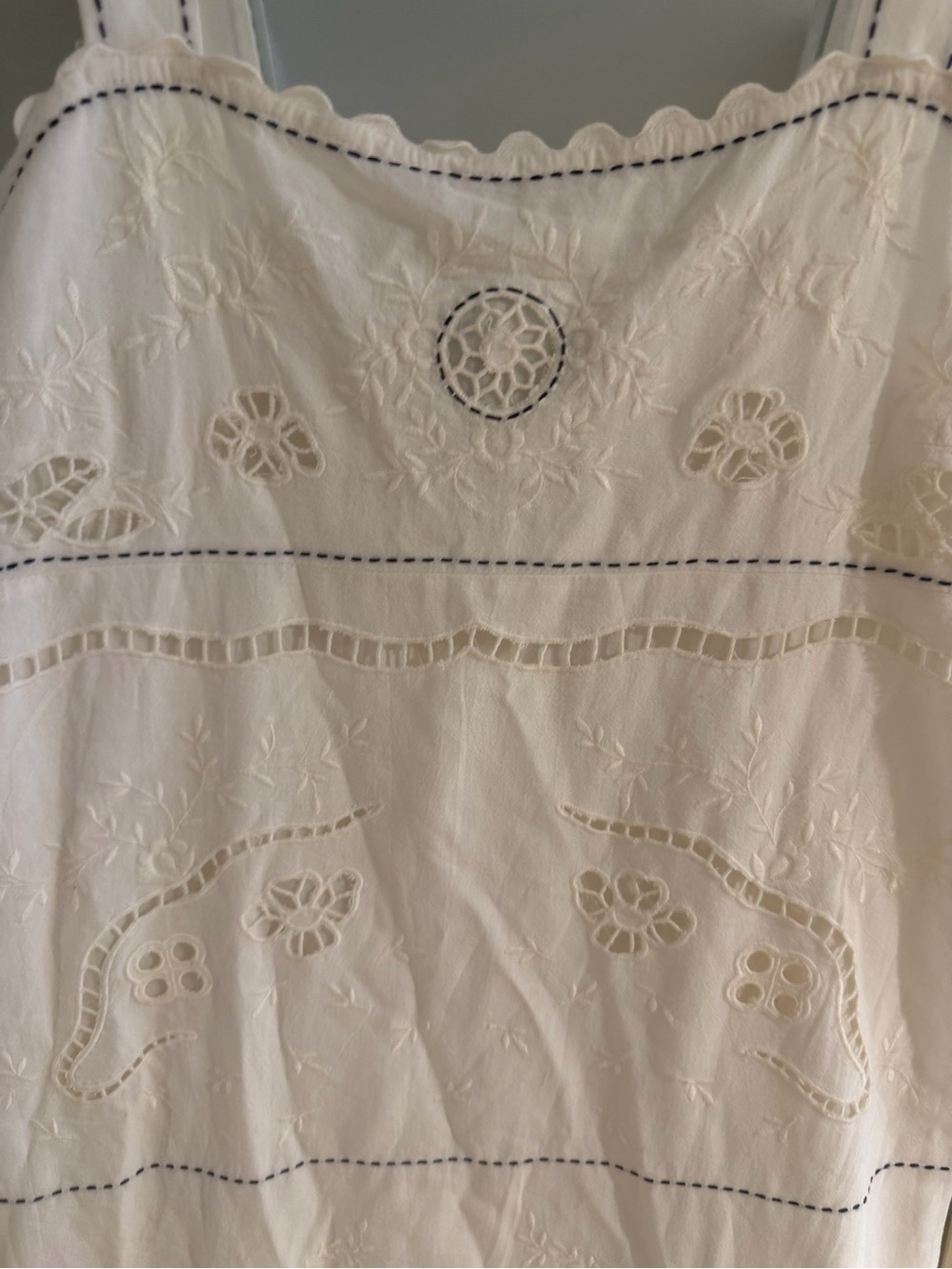 NWT Zara ZW Collection Embroidered Dress - Picture 5 of 14